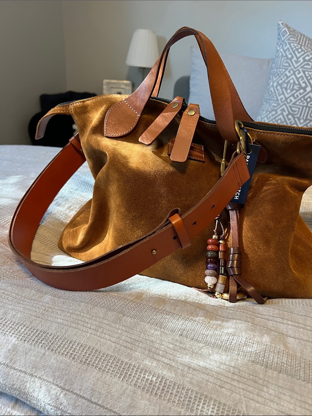 Parker Thatch: Adjustable Wide Leather Strap - Cognac NWT! - Picture 12 of 13